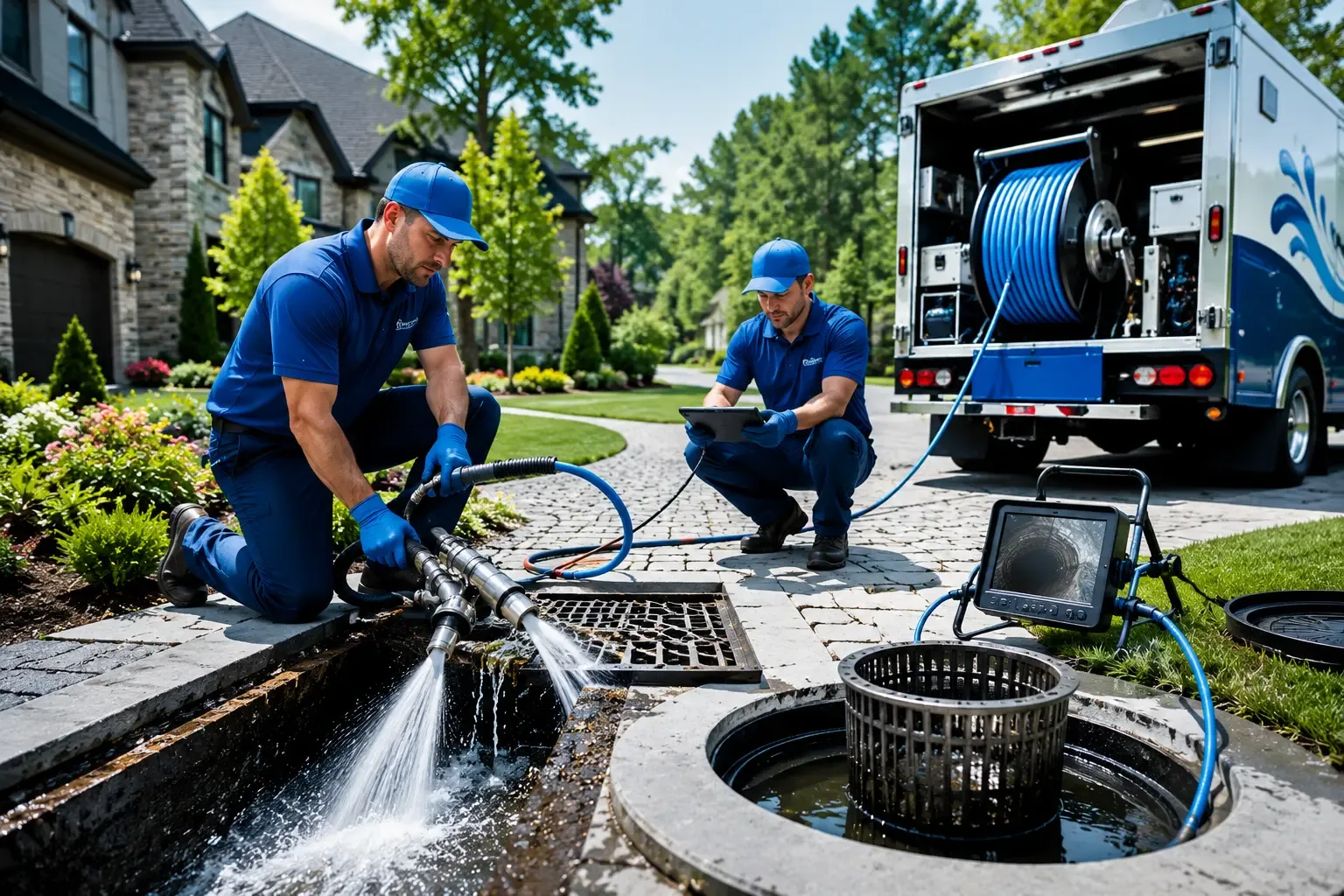 Local outdoor drain cleaning professionals in Summerfield, KS