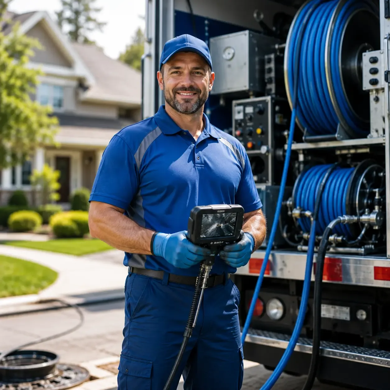 Local outdoor drain cleaning specialists in Summerfield, KS